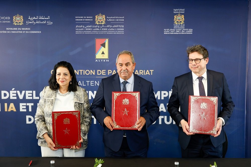 شراكة استراتيجية بين ثلاث وزارات مغربية وألتن المغرب لتعزيز الذكاء الاصطناعي والصناعة 4.0